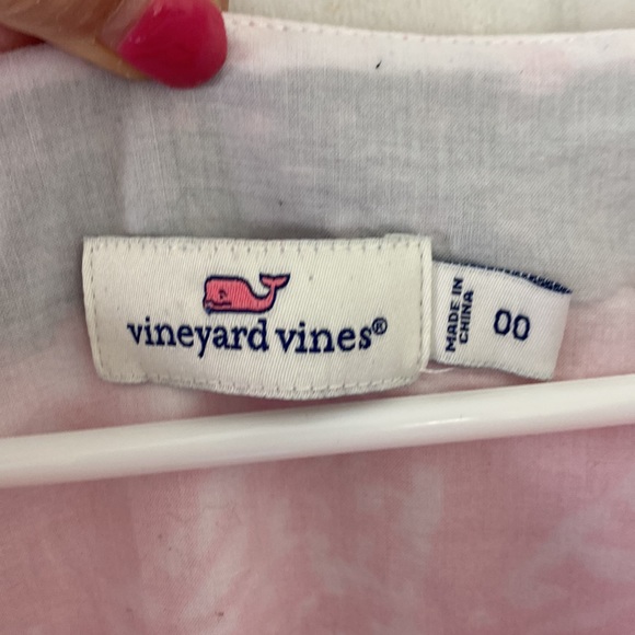 Vineyard Vines Starfish and Coral Print Dress Size 00 - Picture 2 of 10